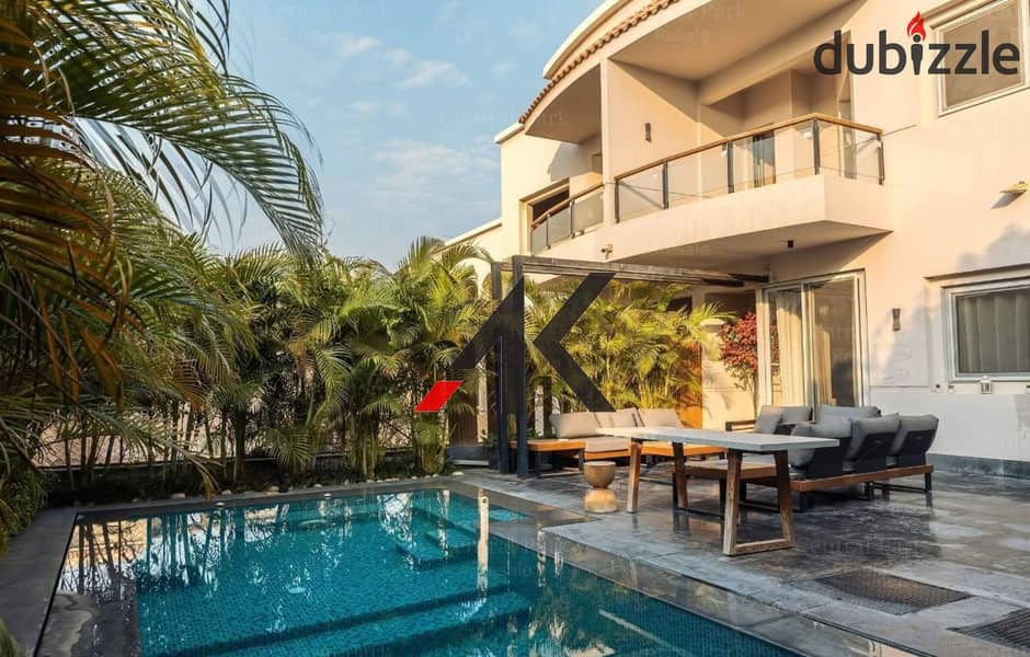 Luxurious Twin House with pool For Sale in Central Park - New Cairo ...