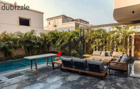 Luxurious Twin House with pool For Sale in Central Park - New Cairo ...