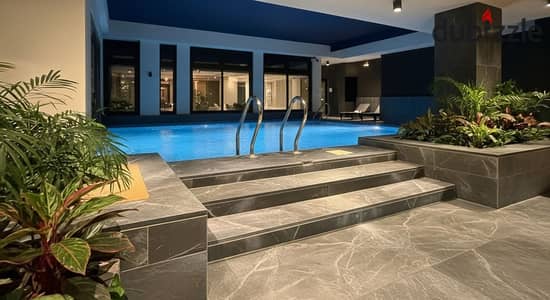 Penthouse with Jacuzzi (Immediate handover) in the Fifth Settlement ready for inspection and delivery in the Fifth Settlement with installment next to the American University in a distinguished location new cairo auc