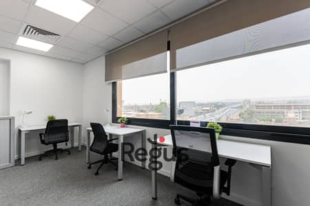 Fully furnished office space for rent in Nasr City Olympic Building  for 5 persons with everything taken care of