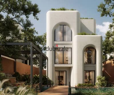 Twin house villa for sale in Vert Compound, no down payment, installments available. A company with a proven track record of successful projects. Loca