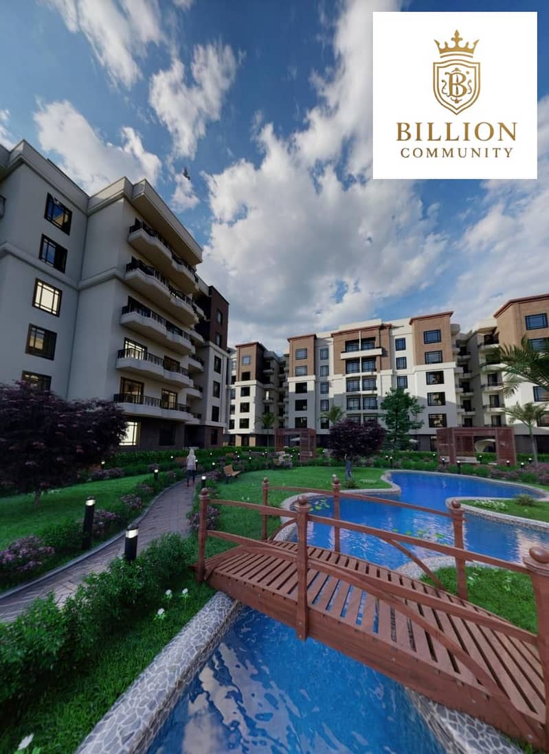 Apartment Ready to move Fully finished with down payment 10% in century ...