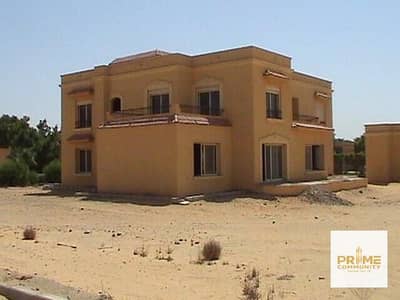 standalone villa in prime location with huge garden for sale in wadi El Nakhil compound
