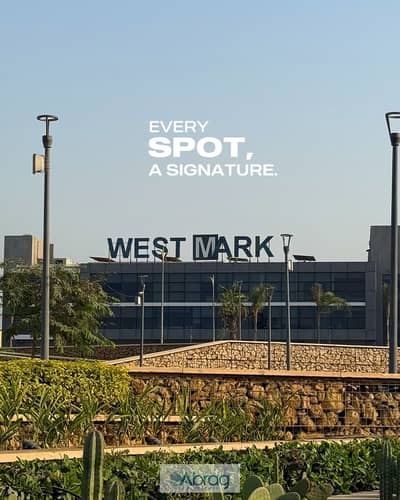 Opportunity of a 80-meter shop for sale in West Mark Mall on the axis with installments over 6 years