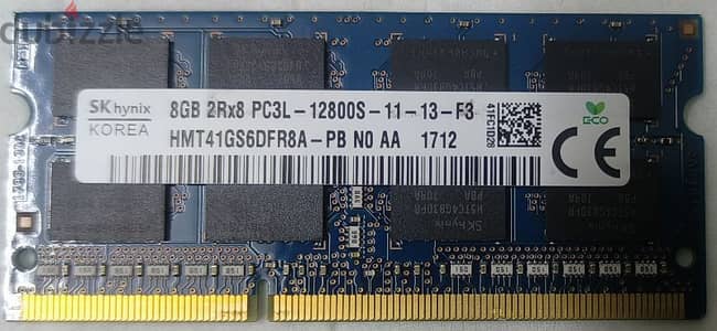 ram ddr3 8gb