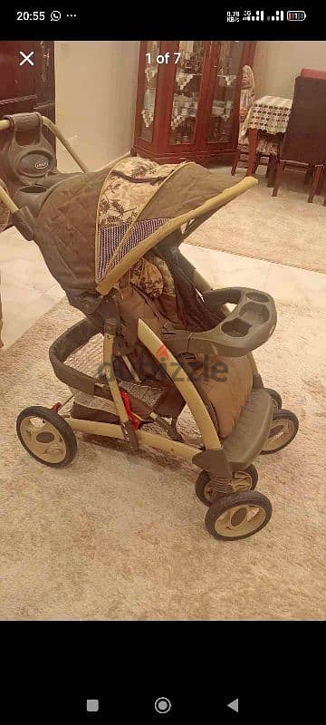 عربية أطفال Graco أصلية بحالة ممتازة