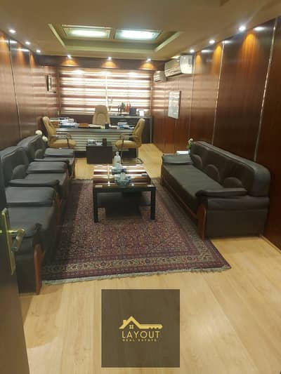  12,000,000 EGP | 365sqm Duplex for Sale (Administrative Use) – Heliopolis  El Hegaz Main Street – Facing Merryland – Fully Furnished & AC – Regi