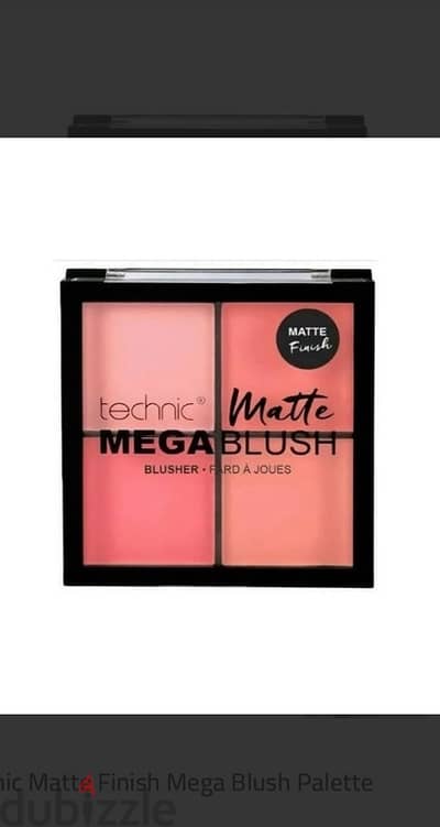 Blusher Technic Matte Finish – Mega Blush Palette