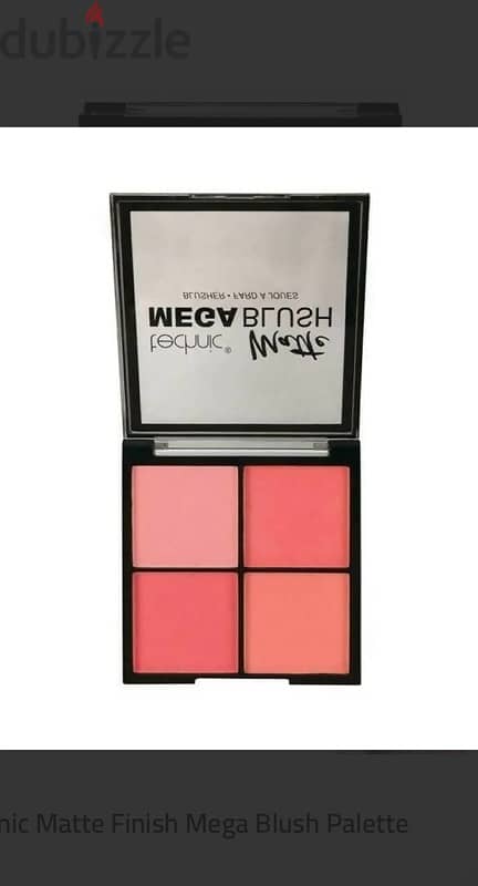 Blusher Technic Matte Finish – Mega Blush Palette 1