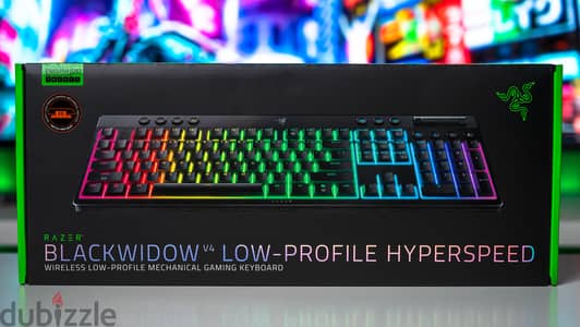 Razer BlackWidow V4 Low Profile HyperSpeed