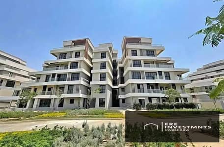 Ground floor apartment with private garden for sale, finished with air conditioning, in Sodic Villette (V Residence), Fifth Settlement -