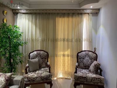 بلتكانه خشب عرض مترين مدهب