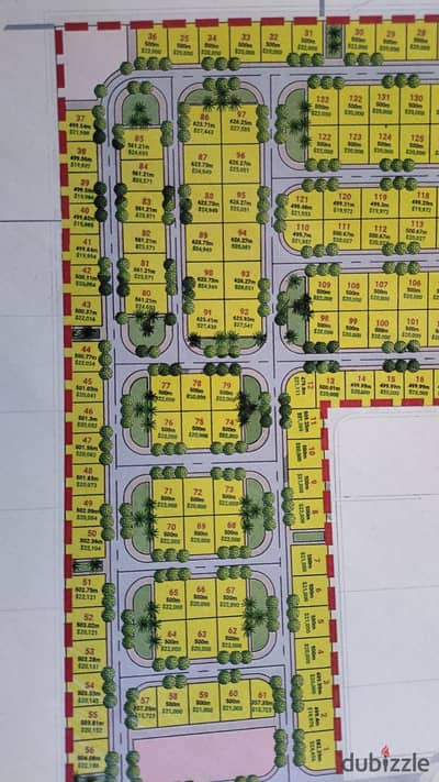 Land 500m for sale in the supplementary house of October