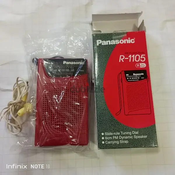 Original Panasonic Pocket Radio