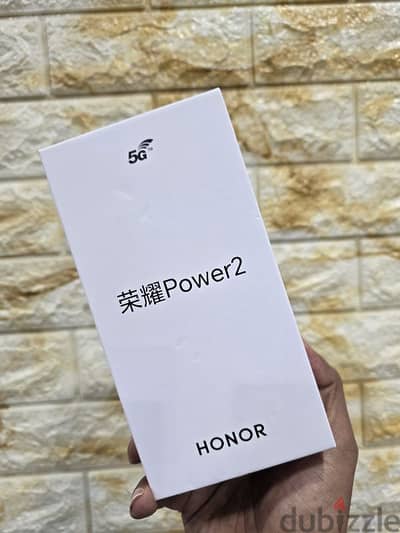 Honor Power 2  512/12 جديد متبرشم  عليه ضريبه  باقل سعر في مصر