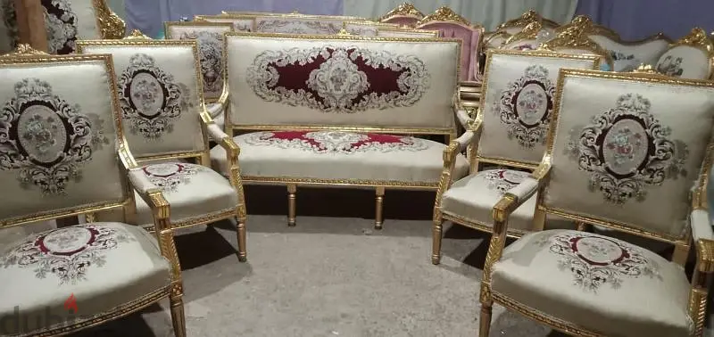 Abeeson Teak Wood Sofa Set