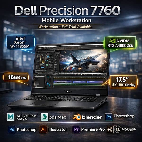 Dell Precision 7760 - Laptops - 207155581