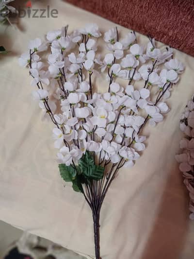 ورد صناعي مشمش وياسمين