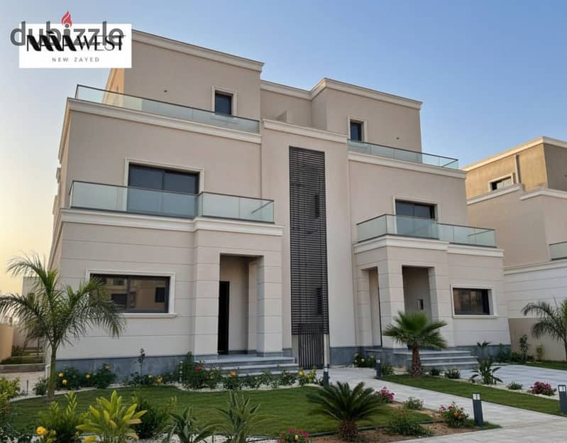 5 Bedrooms 255 sq.M Twinhouse for sale 11,700,000 EGP in Naia West Compound, Sheikh Zayed