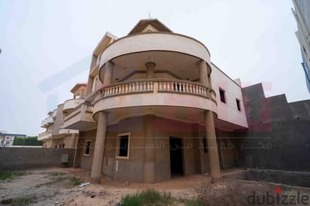 Villa for sale, 515 sq m built area + 325 sq m land, King Mariout - behind Brookesse