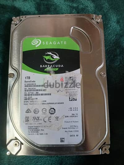 seagate HDD 1TB used