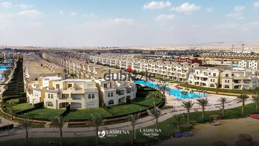 شاليه للبيع متشطب بالكامل في لاسيرينا بالم بيتش اجمل بحر في العين السخنه فيو بحر بمقدم 10% وتقسيط على 6 سنوات بدون فوائد
