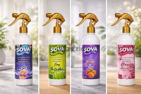 معطر جو سوفا Sovaعبوة 460ml