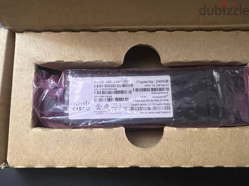 Cisco 240GB USB-A External SSD (SSD-240G) 1
