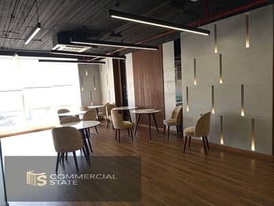 Furnished Office at South 90 for Rent-360m -New Cairo