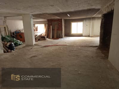 محل للايجار في شيراتون نصف تشطيب -مصر الجديده