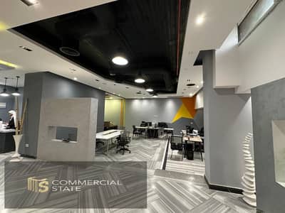 Furnished Office at Al Sadat Axis for Rent -New Cairo