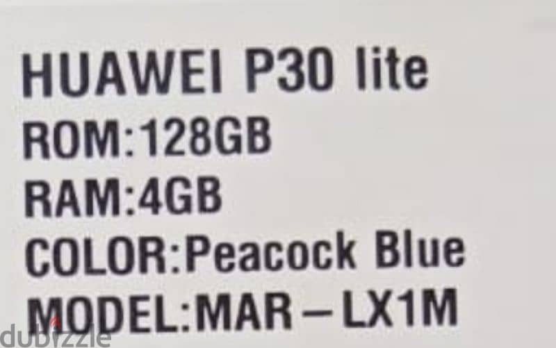 Huawei p30 Lite 3