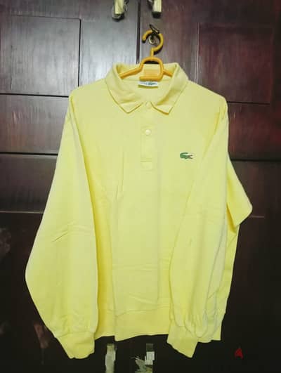 قميص lacoste اصفر