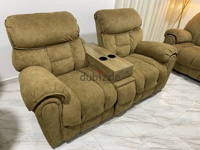 طقم ليزي بوي هب فيرنيتشر كرسي و كنبة ثنائية Hub Furniture lazy boy