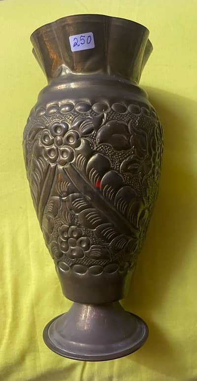 decorative bronze vase