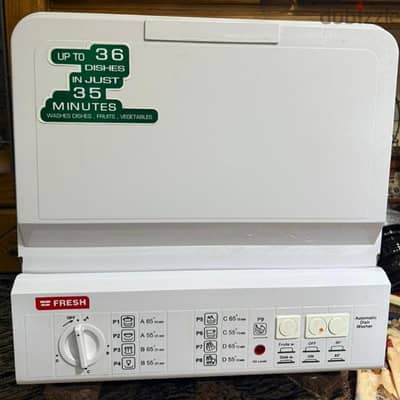 غسالة أطباق فريش 6 أفراد Fresh dishwash