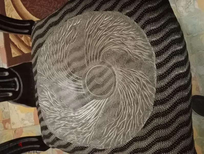 طبق فاكهه كريستال عصفور