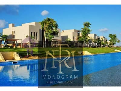 lagoon villa  semi finished under market price lagoon view  northcoast  beside Marassi  standalone villa cash deal