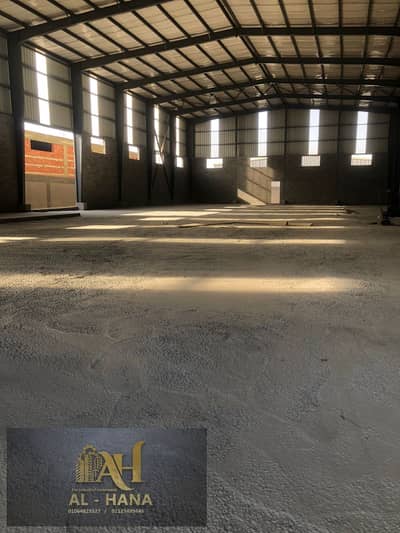 Ground floor apartment for rent, 850 square meters, in the industrial area of ​​Fifth Settlement.