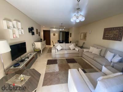 2bedroom apartment with Private Garden furnished ready to move in, located in 90 Avenue compound near the American University