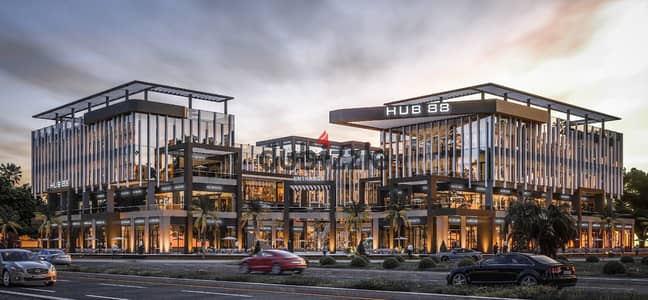 محل للبيع في HUB 88 Mall في قلب حدائق أكتوبر شارع دجلة جاردنز مباشرة الحي الايطالي بسعر لقطه و عائد استثمارى على المقدم October Gardens