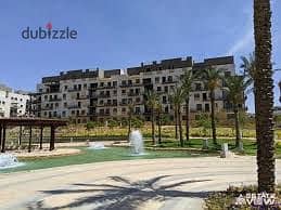 شقه لايجار  2 نوم مفروشه جاهزة لسكن اقل من سعر السوق جاهزة لسكن فى sodic Eastown بالقرب من الجامعه لامريكيه