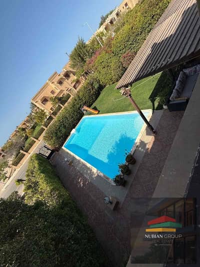 Villa for sale with a swimming pool 1200m in Marina 6, a prime location, third number from the lake, fully furnished