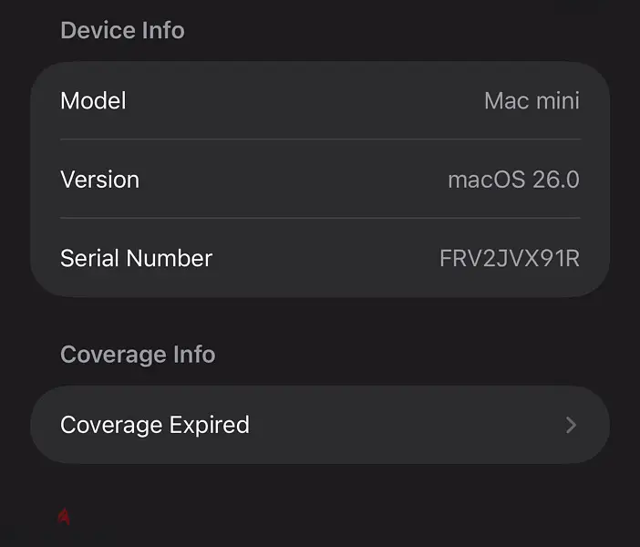 Mac mini m4 zero65598332583298125
