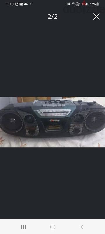 كاسيت باناسونيك ياباني