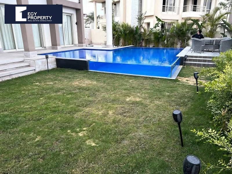 Villa For Sale 600 SQM Private Pool Ready To Move In Cairo Festival ...