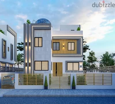 villa 500m in compound clara