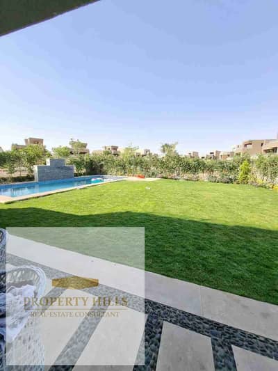 Palace for sale with a private pool in Palm Hills, finished in the Golden Square, Fifth Settlement