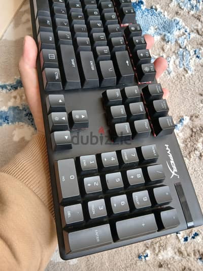 كيبورد HyperX Alloy Origins RGB - Red Linear Switches