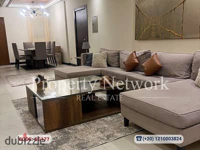 Fully furnished Apartment with Garden for Rent in Lakeview Residence – New Cairo Prime location